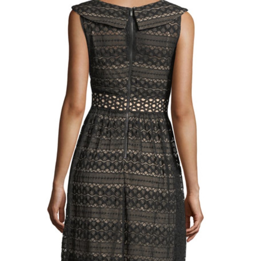 Cap Sleeve Fit and Flare Lace Dress - SOLD OUT - Picture 3 of 4